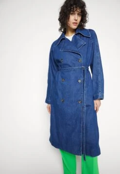 ARKET Trenchcoat - Blue -Arket UK Sales Store 187e48e6e01842bf92019105da72f8cd