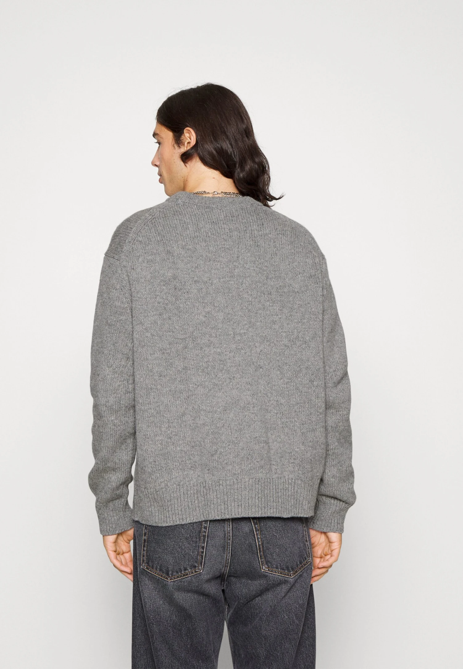 ARKET Jumper - Grey Melange 3 ARKET Jumper - Grey Melange - Image 3