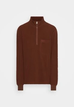 ARKET Fleece Jumper - Brown -Arket UK Sales Store 2ea7dbee2d3c4939a9391ae8e0b0bd31