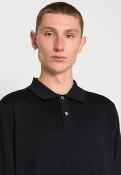 ARKET Polo Shirt - Navy -Arket UK Sales Store 3712684fca5f4b0488e9b214df6a2726