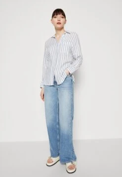 ARKET Button-Down Blouse - Blue -Arket UK Sales Store 38f90563f83d4d3ba932d88ec2013a08