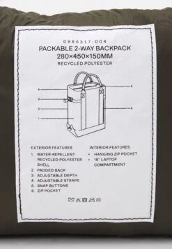 ARKET Unisex - Rucksack - Green 10 ARKET Unisex - Rucksack - Green -Arket UK Sales Store 3a3ad33838cb40f5b361eca45ef8d22d