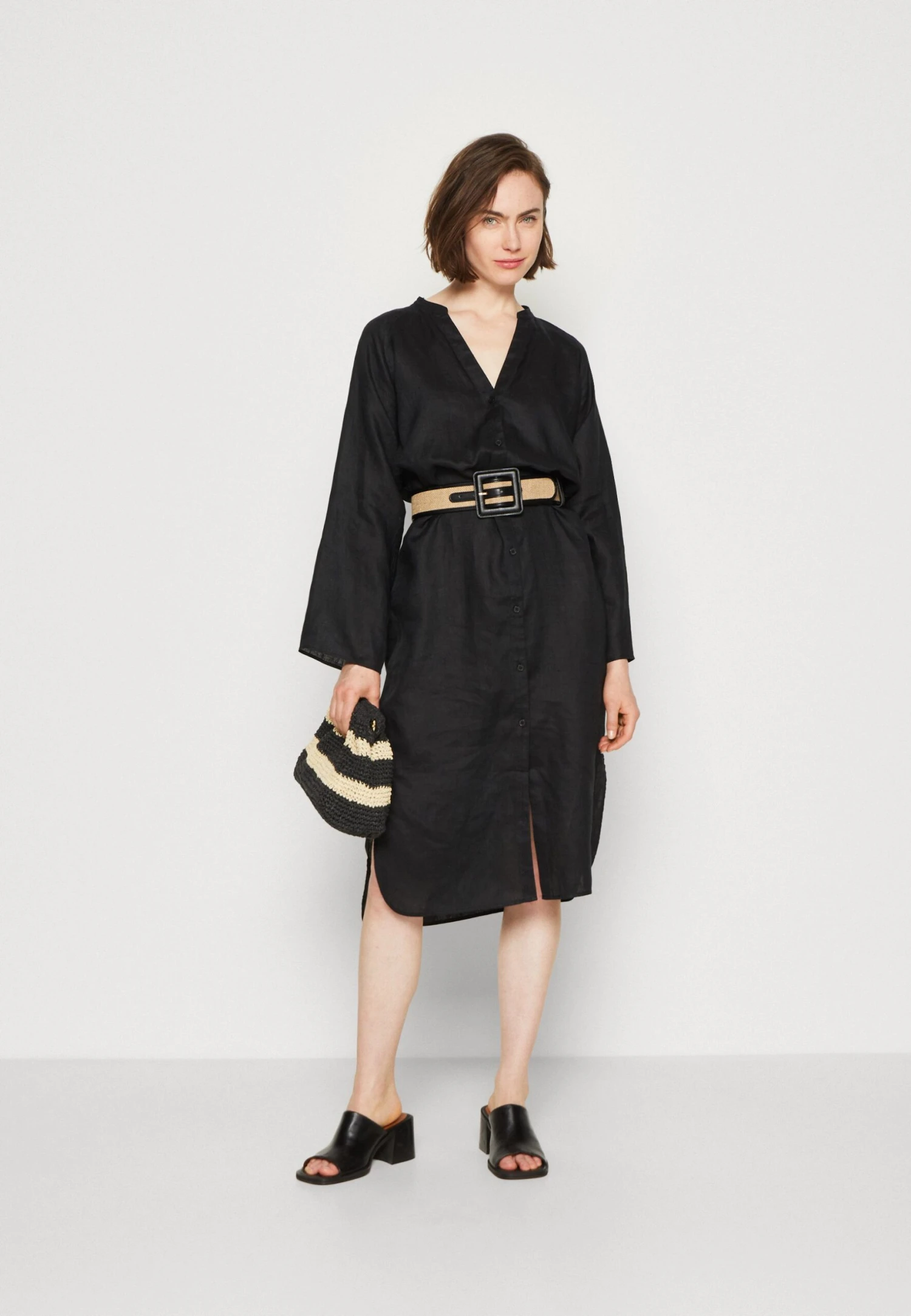 ARKET Shirt Dress - Black 2 ARKET Shirt Dress - Black - Image 2