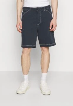ARKET Fenzo Contrast - Denim Shorts - Dark Navy