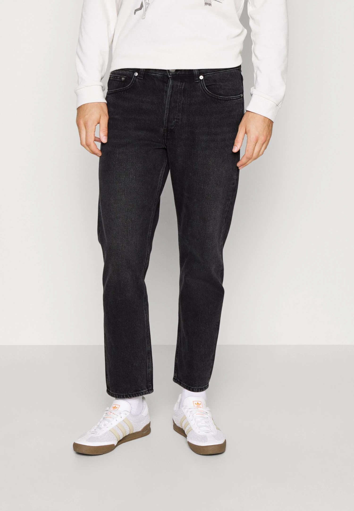 ARKET Relaxed Fit Jeans - Washed Black 1 ARKET Relaxed Fit Jeans - Washed Black