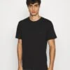 ARKET Malte - Print T-Shirt - Black Dark