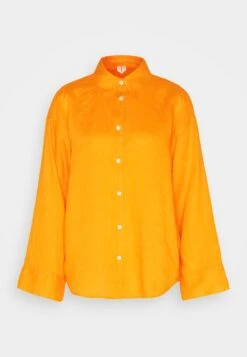 ARKET Button-Down Blouse - Orange -Arket UK Sales Store 7883863b8599461c9e8bf1b6325d632f