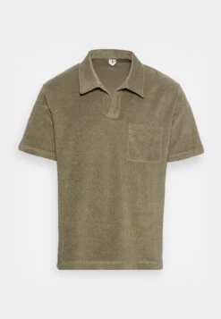 ARKET Polo Shirt - Khaki Green -Arket UK Sales Store ac73fbde195a46458f025bd7e914b7aa