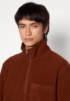 ARKET Fleece Jumper - Brown -Arket UK Sales Store ad7ea8a6804c44f29ff4e8c1138577d1