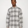 ARKET Shirt - Grey/Light Grey