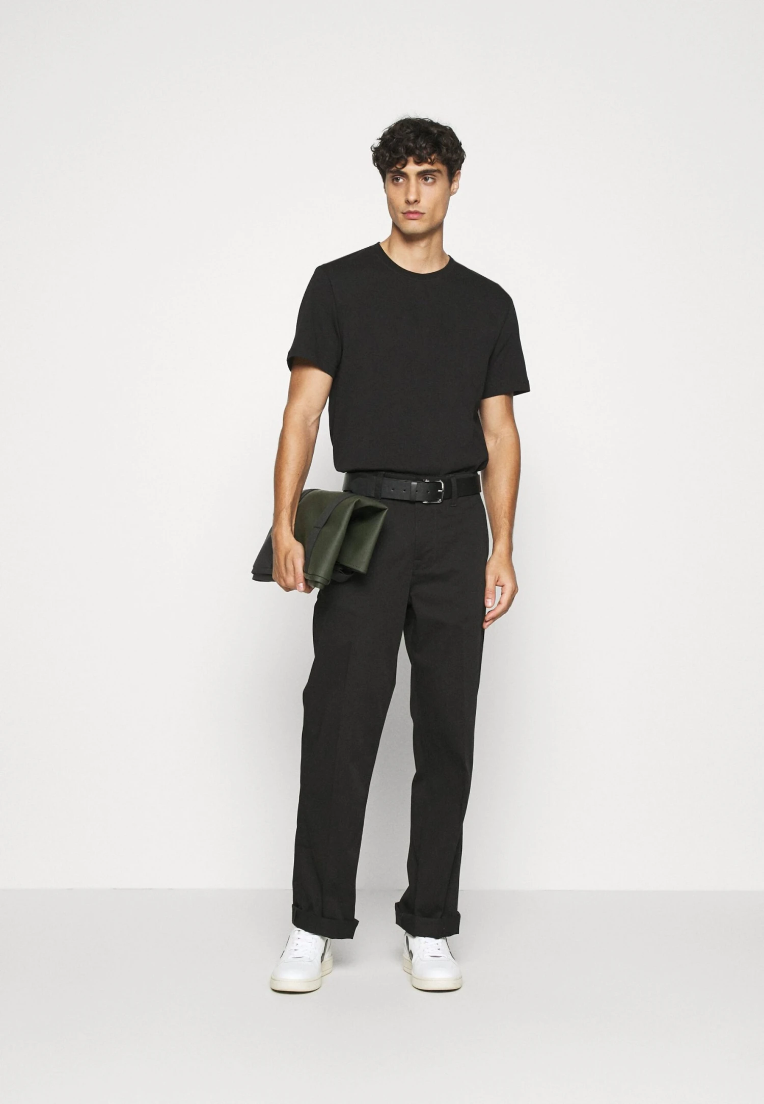 ARKET Basic T-Shirt - Black Dark 2 ARKET Basic T-Shirt - Black Dark - Image 2