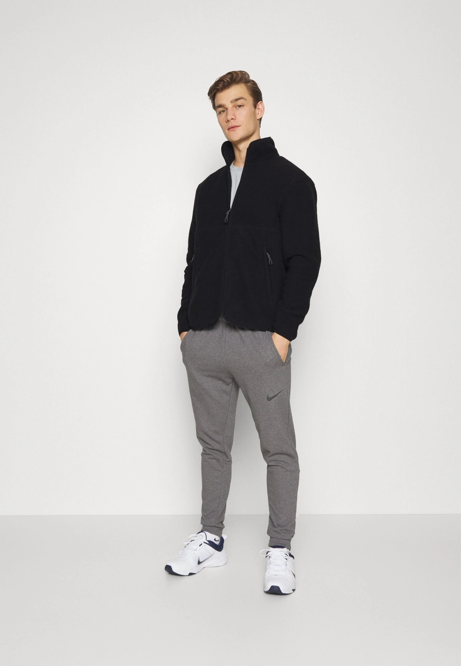 ARKET Fleece Jacket - Black 2 ARKET Fleece Jacket - Black - Image 2