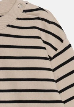 ARKET Unisex - Sweatshirt - Light Beige/Black Stripes -Arket UK Sales Store d6d1e74cd3504b7db73d096e341bedf3