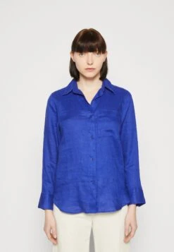 ARKET Button-Down Blouse - Deep Blue